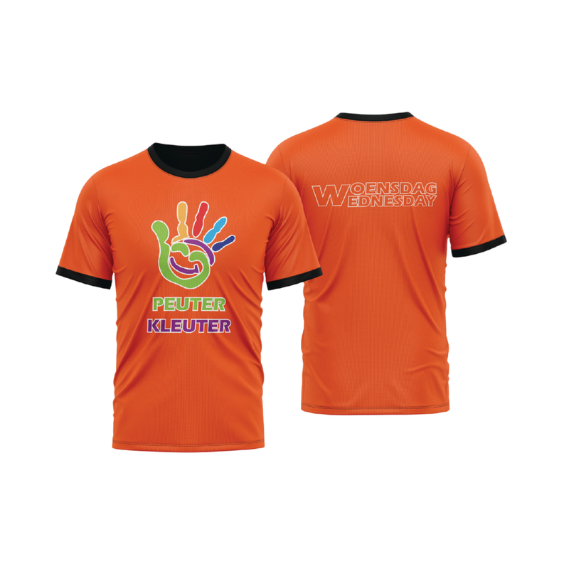Peuter Kleuter - Wednesday School Shirt
