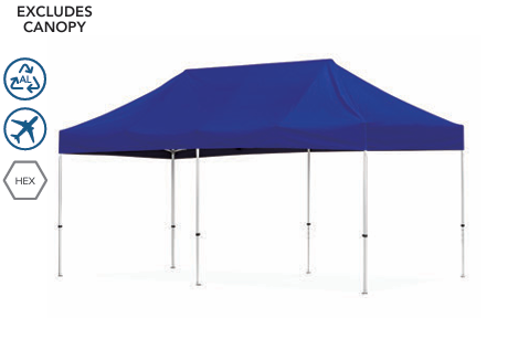 FRAME ONLY - 6X3M GAZEBO FRAME