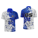 Brits Cricket Club - Under-11 Navy & White Shortsleeve Golfer