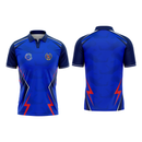 Brits Cricket Club - Under-9 Warm Up Navy Shortsleeve Golfer