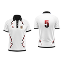 Brits Cricket Club - Under-11 White Shortsleeve Golfer