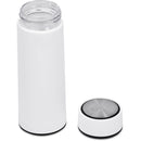 Glass & Plastic Double-Wall Water Bottle - 400ml
