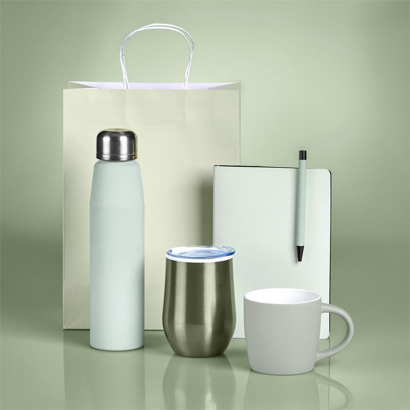 On the go Stainless Steel & Plastic Double-Wall Tumbler - 350ml