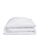 Lux Oxford White Duvet Cover with Flap Poly Cotton 144 TC