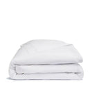 Lux Oxford White Duvet Cover with Studds Poly Cotton 144 TC