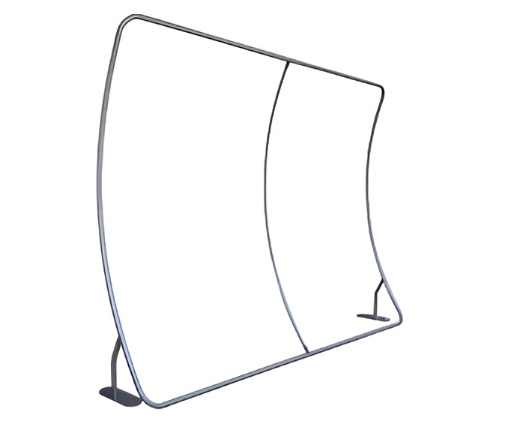 Fabric Tube Wall - U-Shape  2.98m x 2.4m (4x3)