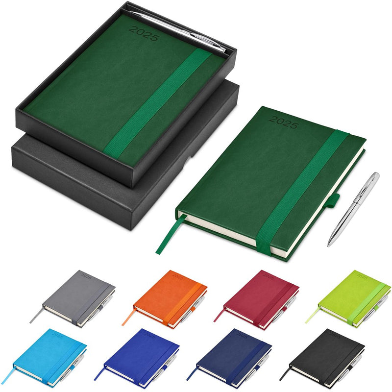 Professional 2025 A5 Diary & Cypher Pen Set