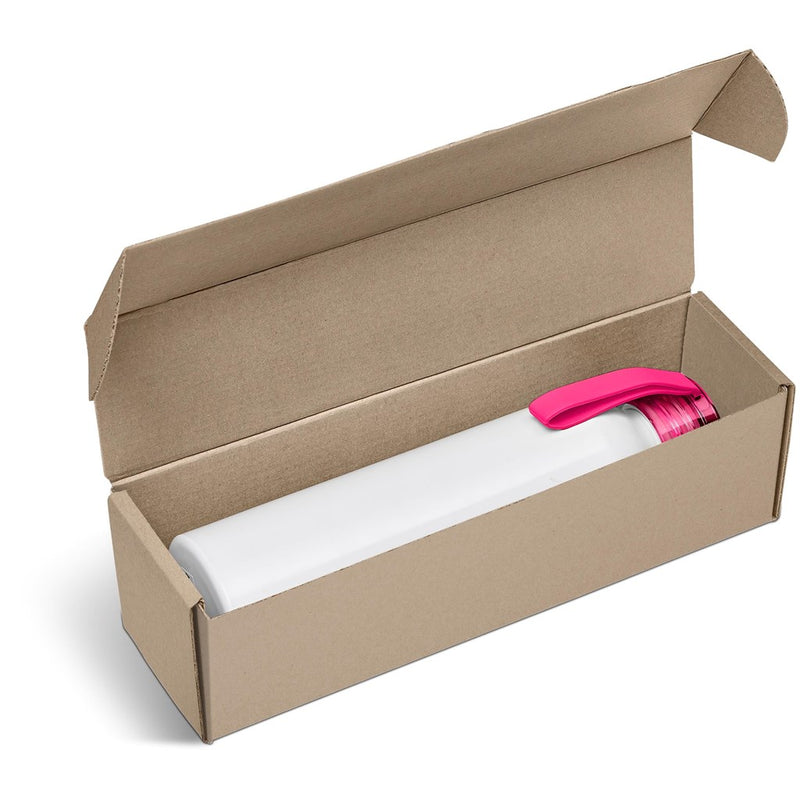 Pink Bottle in Custom Gift Box - Pink