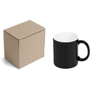 Matte finish Mug in Custom Gift Box - Black