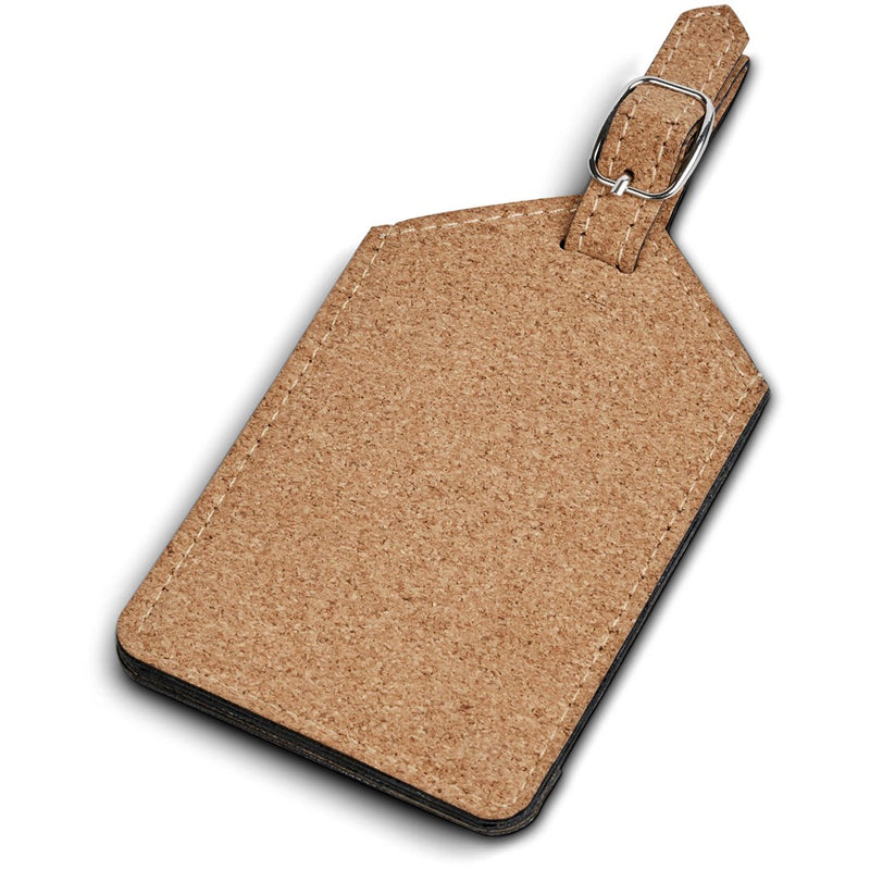 Cork Luggage Tag