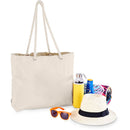 Spacious Cotton Beach Bag