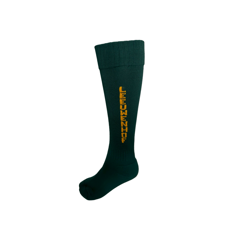 Hoërskool Leeuwenhof - Green Knitted Socks