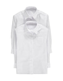 White long sleeve button up