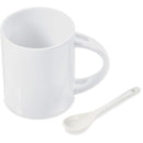Ceramic Coffee Mug & Spoon Set - 320ml