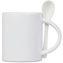 Ceramic Coffee Mug & Spoon Set - 320ml