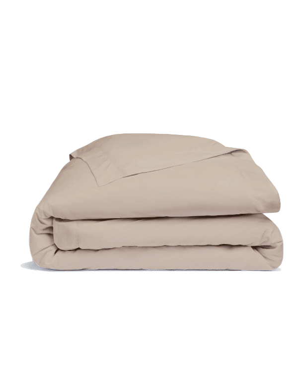 LUX Oxford Stone Duvet Cover with Flap · 100% Cotton · 300 TC