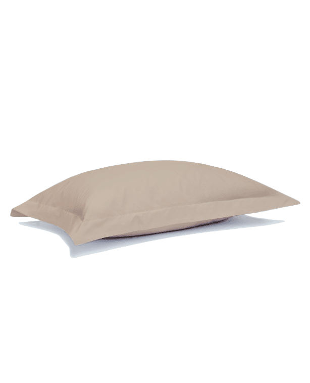 LUX PAIR OF Oxford Stone Pillowcase · 100% Cotton · 300 TC