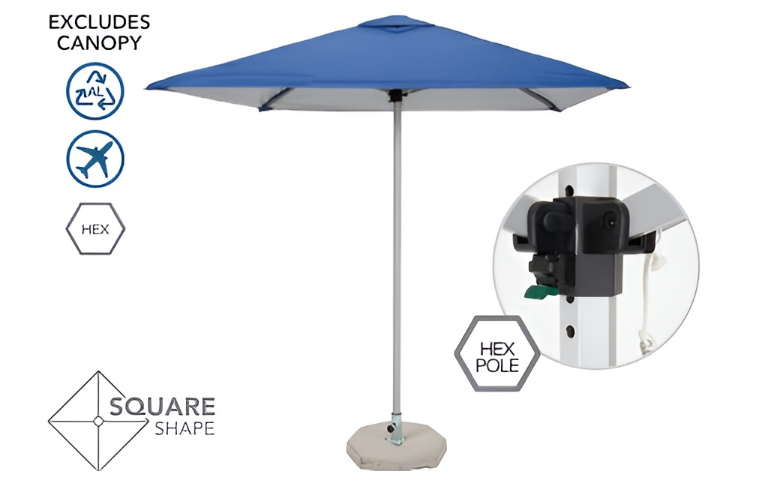 FRAME ONLY - PARASOL 2M