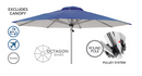 FRAME ONLY - PARASOL 3.5M OCATAGON SHAPE