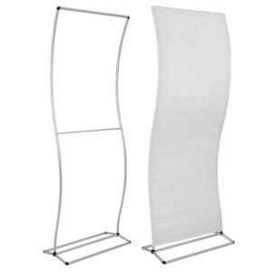 Slimline S-Shape Frame Kit - 800mm X 2.2m (includes bag)