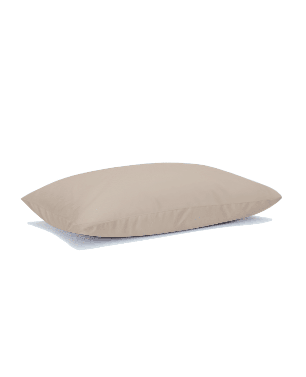 LUX PAIR OF Stone Pillowcase · Cotton Rich Percale · 200 TC