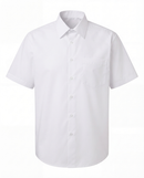 LS Leeuwenhof white short sleeve school shirt