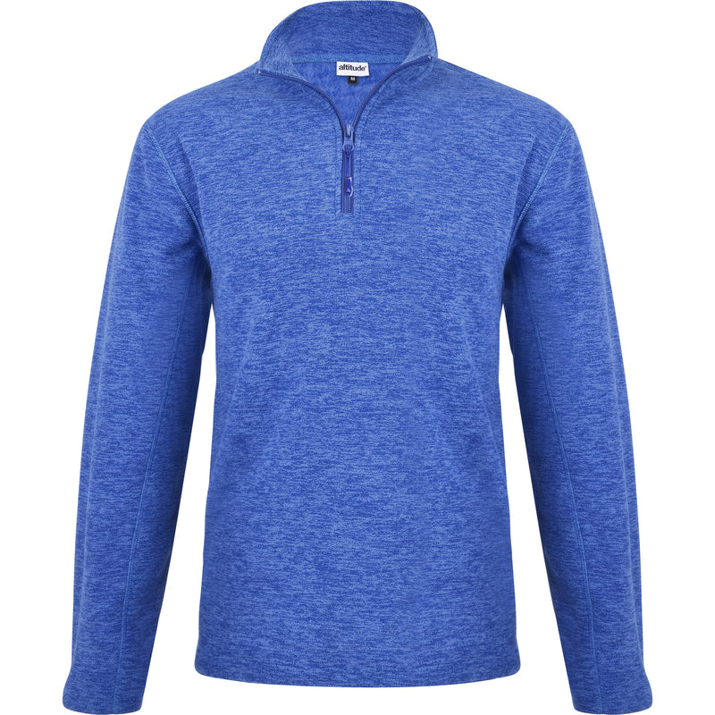 Mens Energi Micro Fleece Sweater - Blue Only