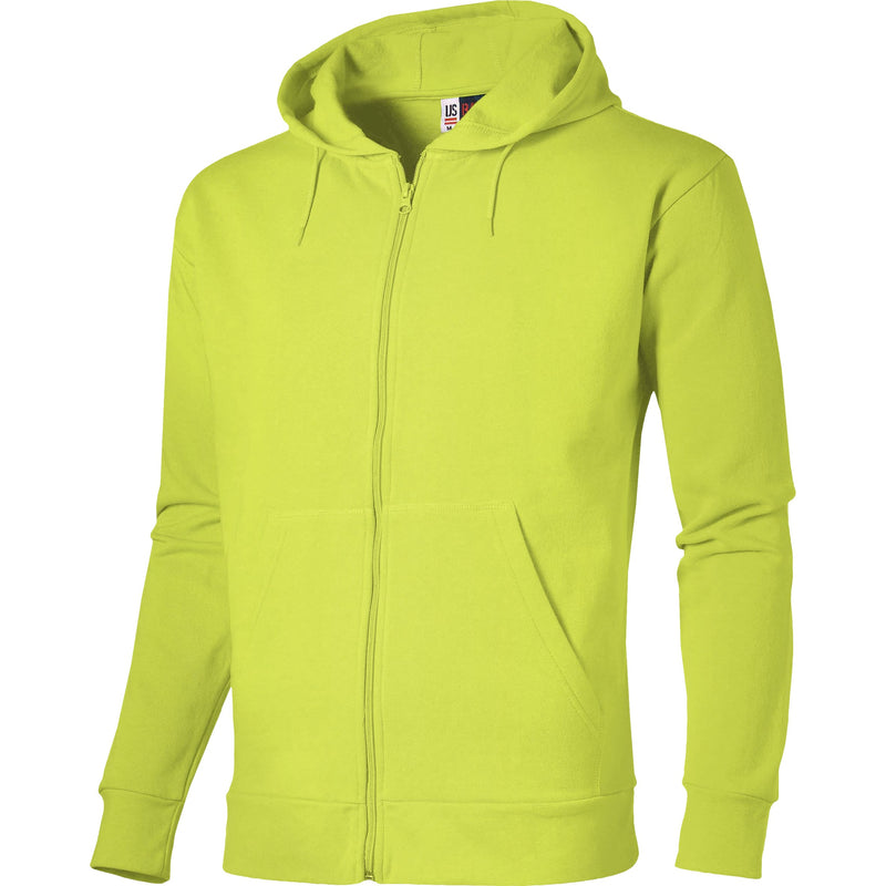 Mens Bravo Hooded Sweater - Lime Only