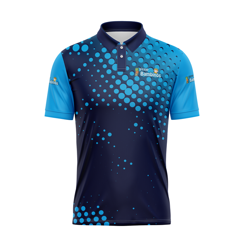 Little Bambinos Golf Shirt Blue (Thursday)