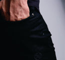 MENS BLACK  FORMAL CHINO